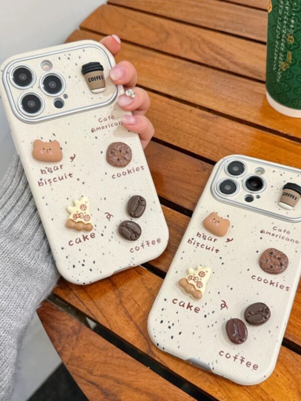3D Coffee Leather Case - Image 2